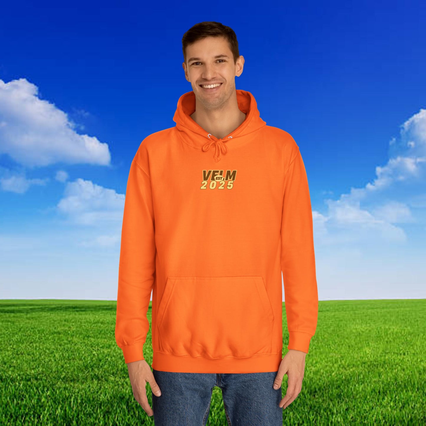 Nature-Inspired Unisex College Hoodie - Velm Spring Edition