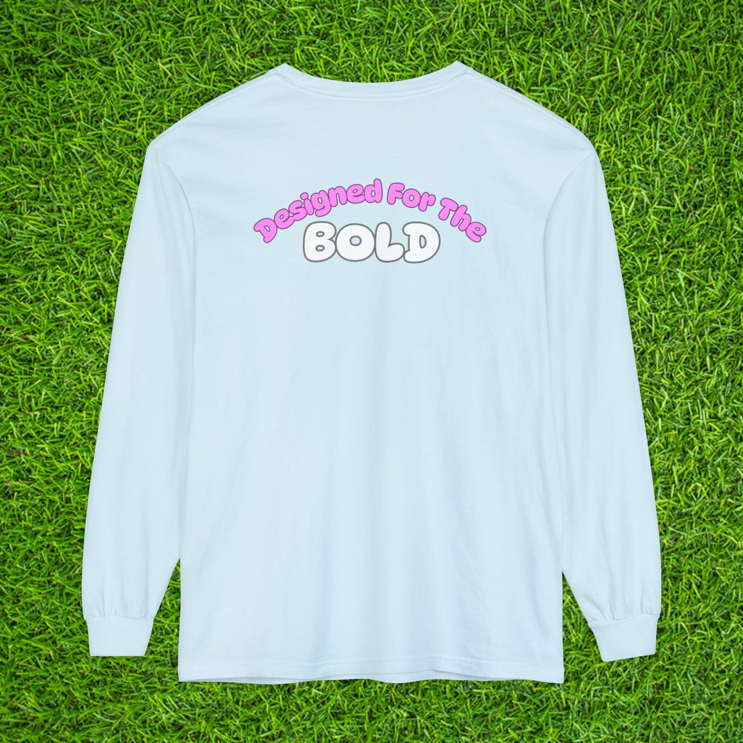 Unisex Long Sleeve T-Shirt - 'Designed for the Bold' Vintage Style