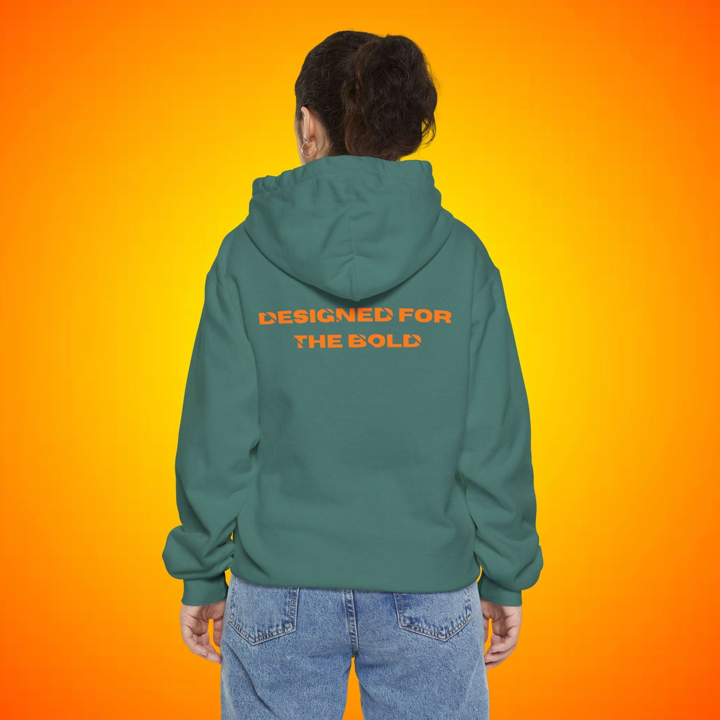 Garment-Dyed Hoodie - Bold First Edition Design