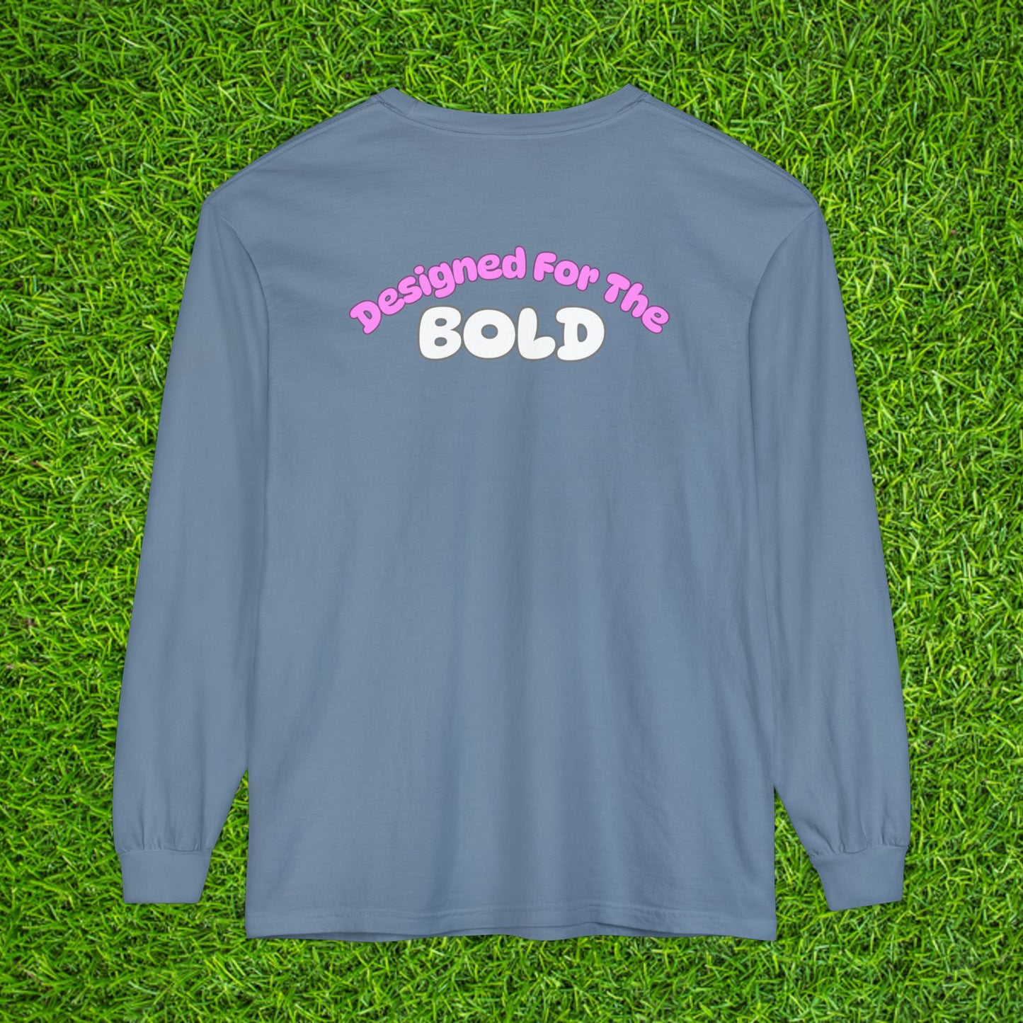 Unisex Long Sleeve T-Shirt - 'Designed for the Bold' Vintage Style