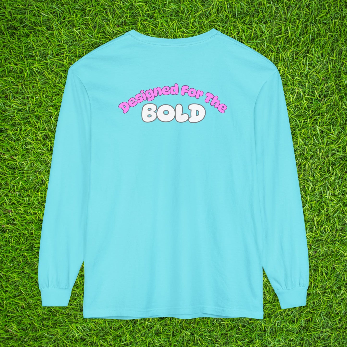 Unisex Long Sleeve T-Shirt - 'Designed for the Bold' Vintage Style