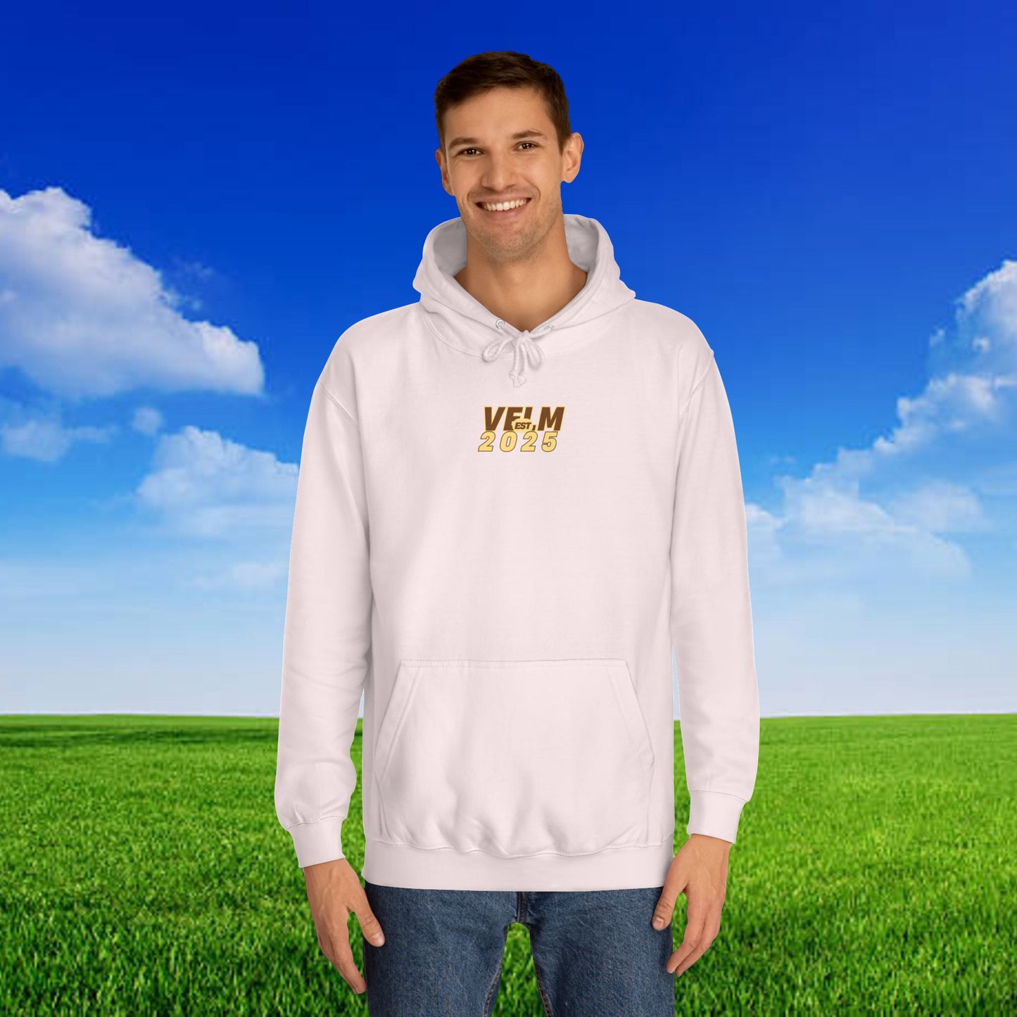 Nature-Inspired Unisex College Hoodie - Velm Spring Edition