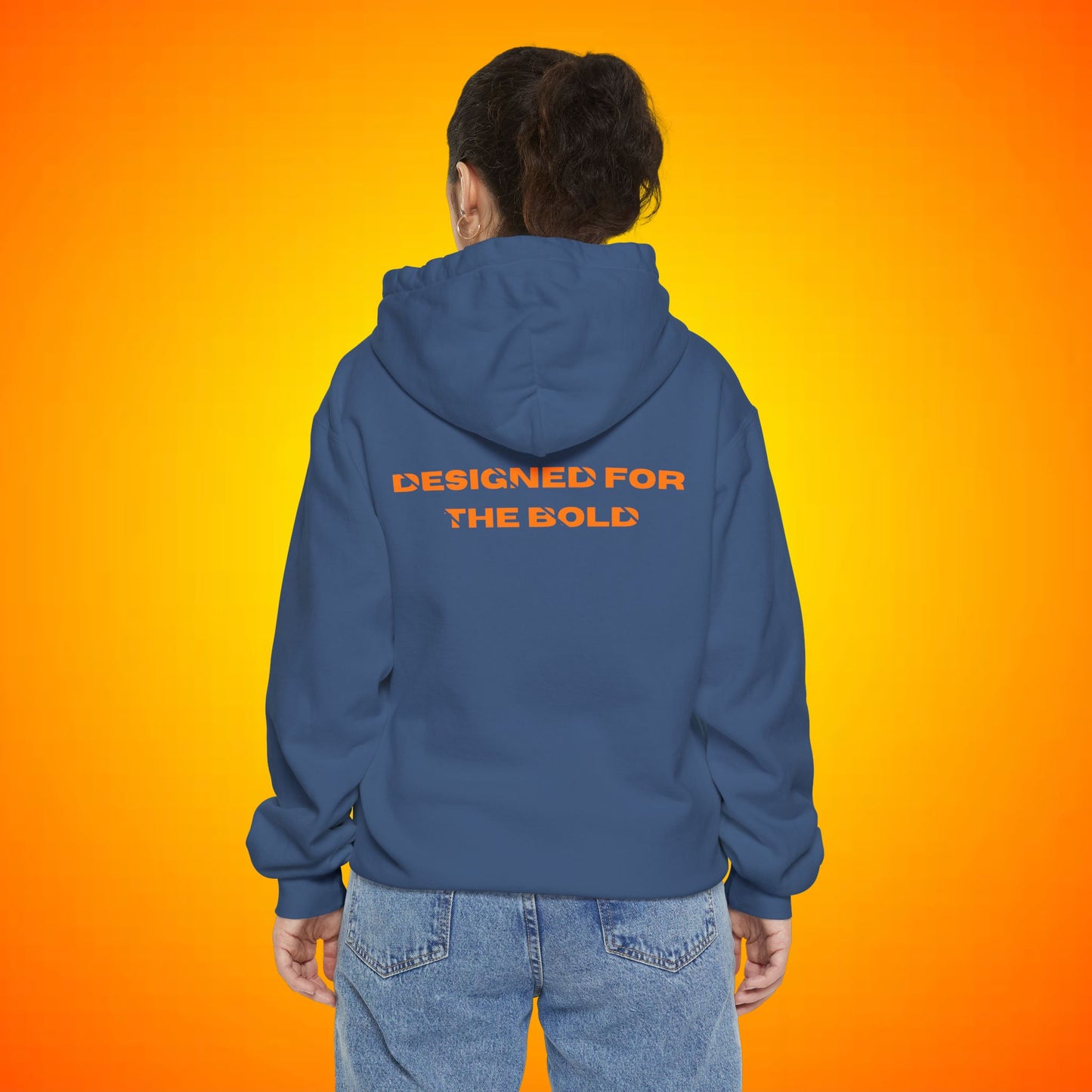 Garment-Dyed Hoodie - Bold First Edition Design