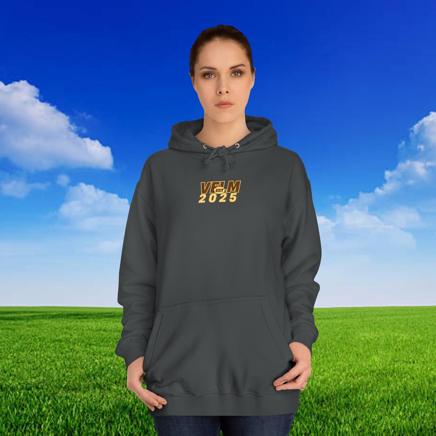 Nature-Inspired Unisex College Hoodie - Velm Spring Edition