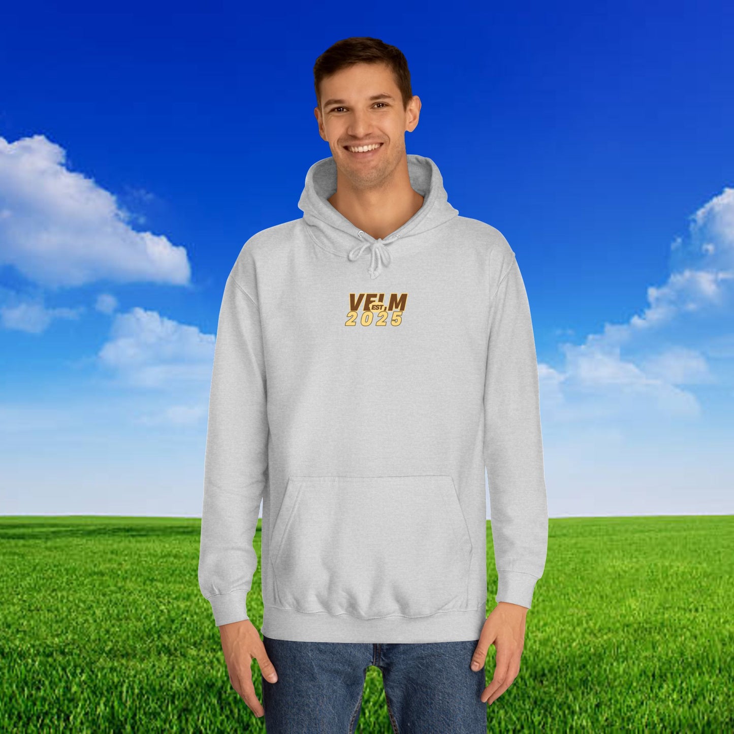 Nature-Inspired Unisex College Hoodie - Velm Spring Edition