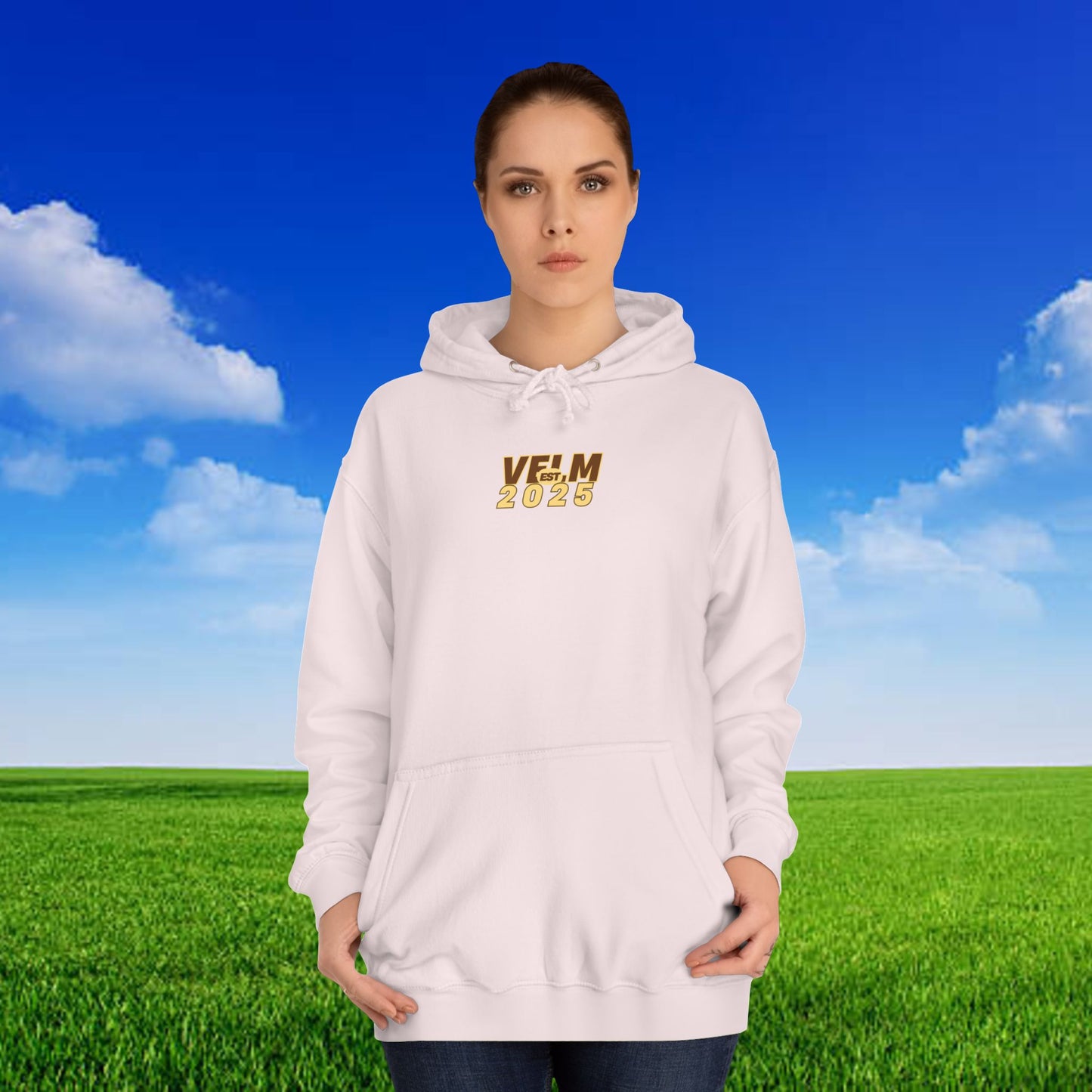 Nature-Inspired Unisex College Hoodie - Velm Spring Edition